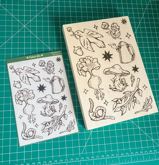 Naturalis Sticker Sheet