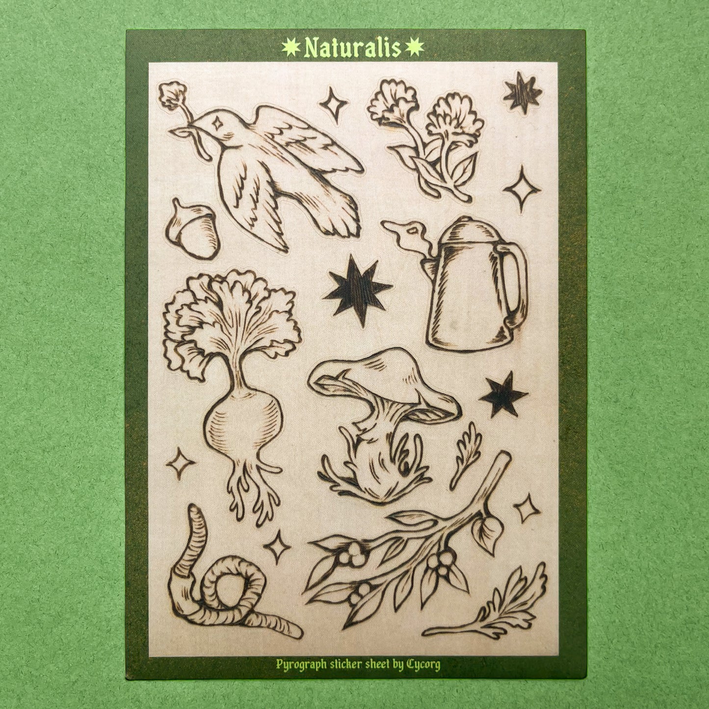 Naturalis Sticker Sheet