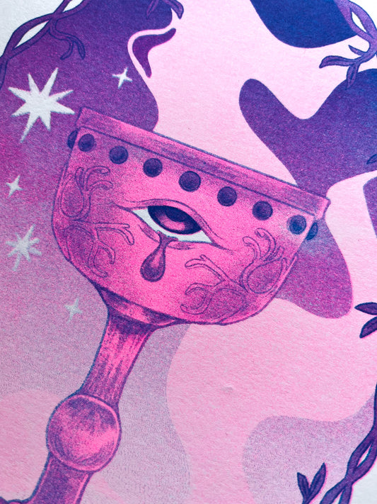 Chalice Riso Print