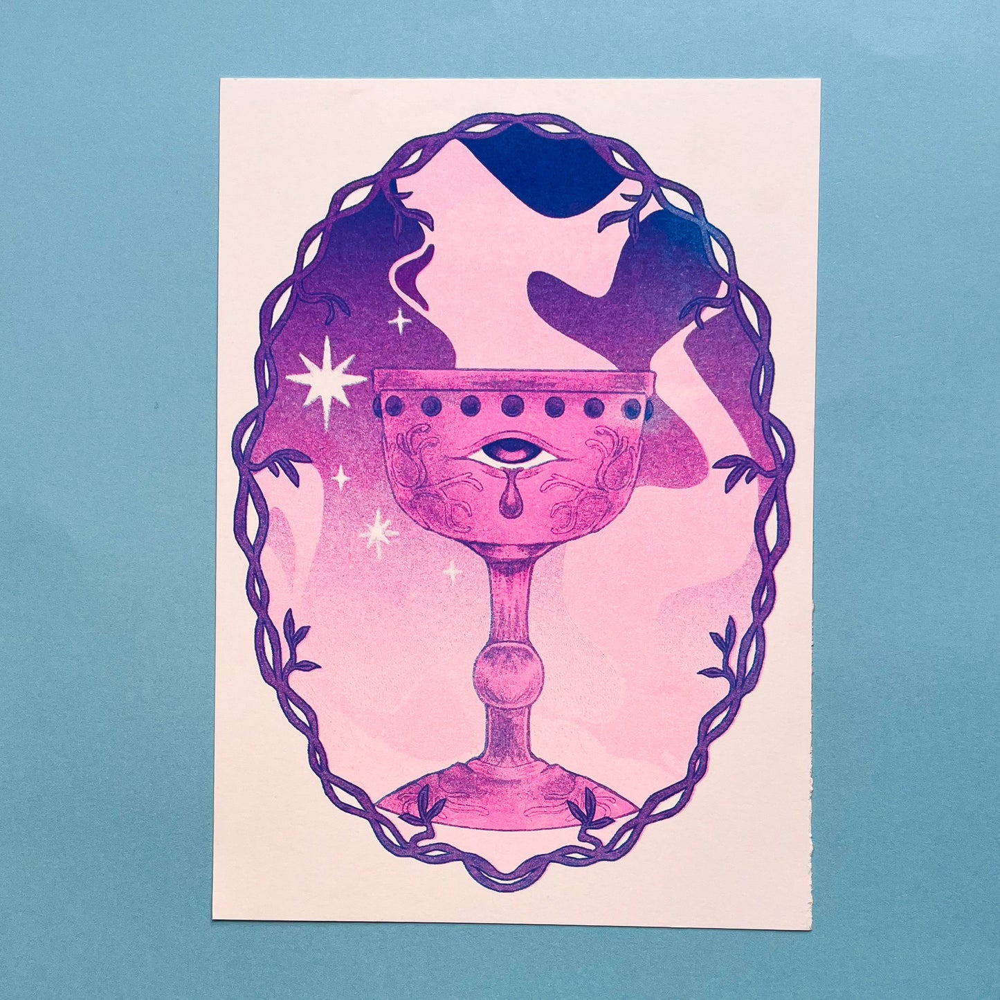 Chalice Riso Print