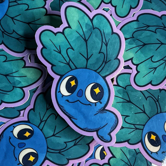 Medieval Turnip Vinyl Waterproof Sticker