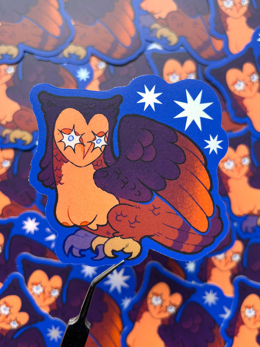 Harpy Holo Vinyl Sticker