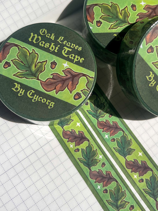 Oak Leaves Washi Tape