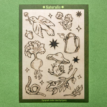 Naturalis Sticker Sheet