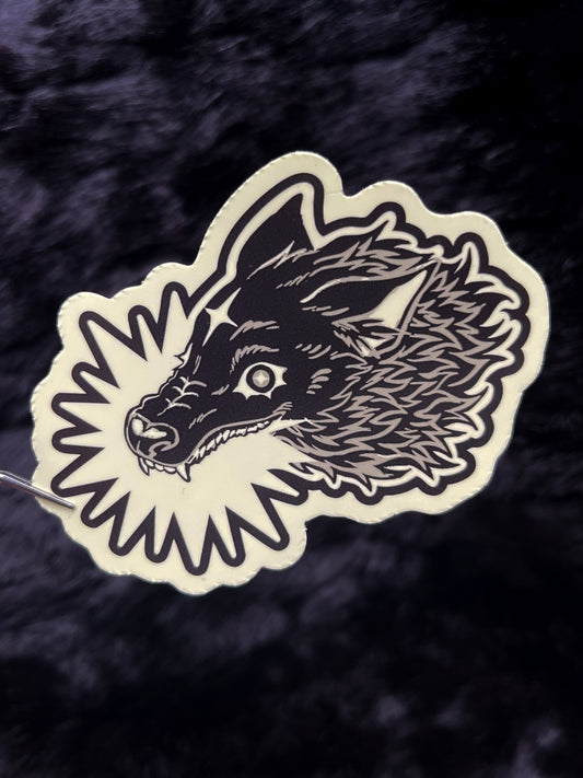 Fenris Glow In The Dark Sticker
