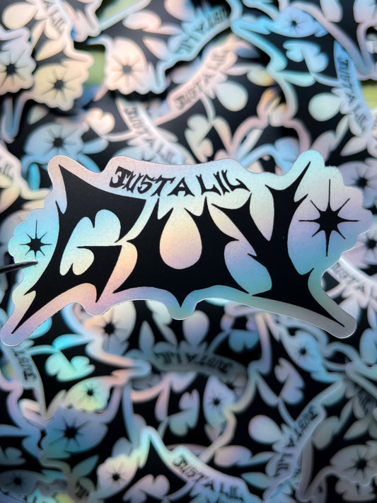 Just a Little Guy Vinyl Sticker