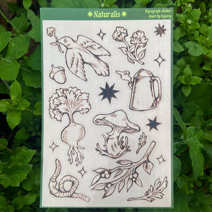 Naturalis Sticker Sheet