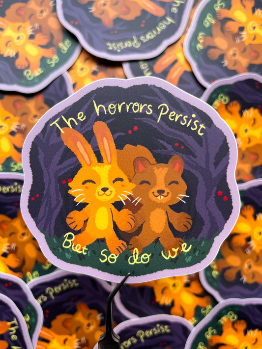 The Horrors Vinyl Sticker