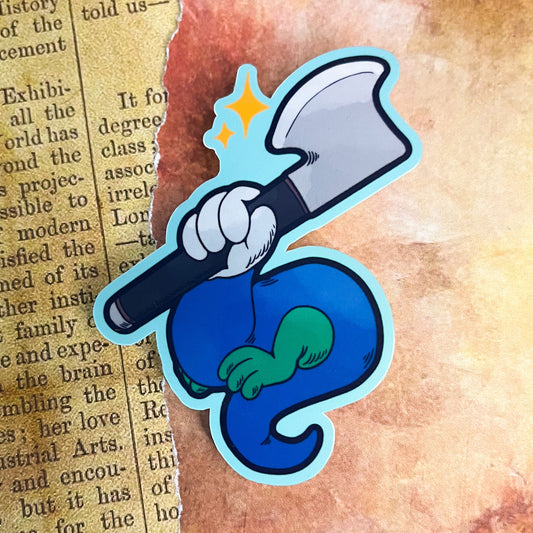 Medieval Useful Creature Vinyl Waterproof Sticker