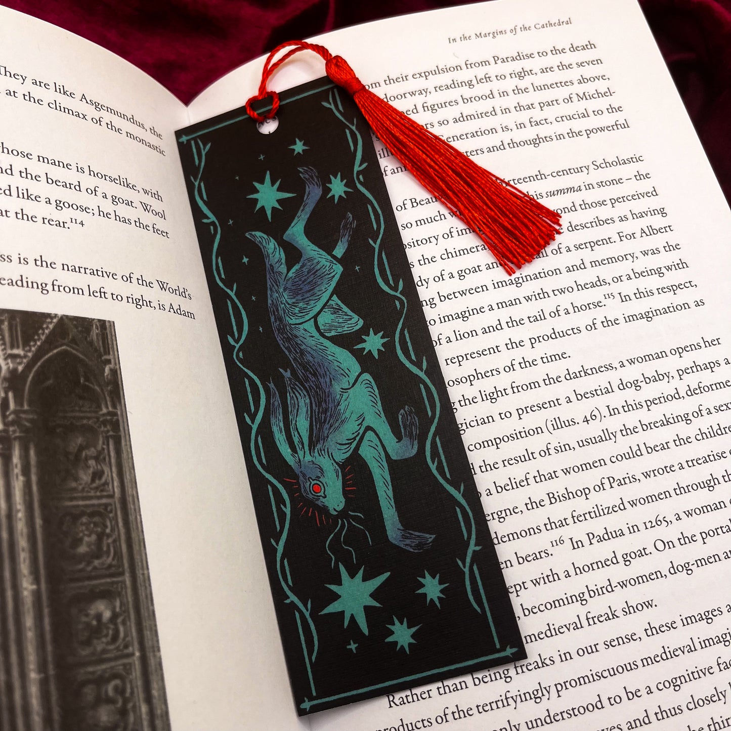 Blue Hare Bookmark