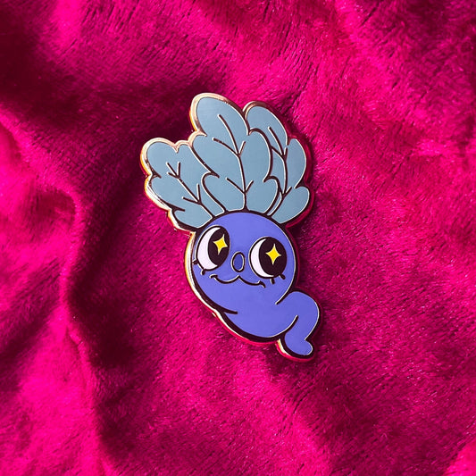 Medieval Turnip Hard Enamel Pin