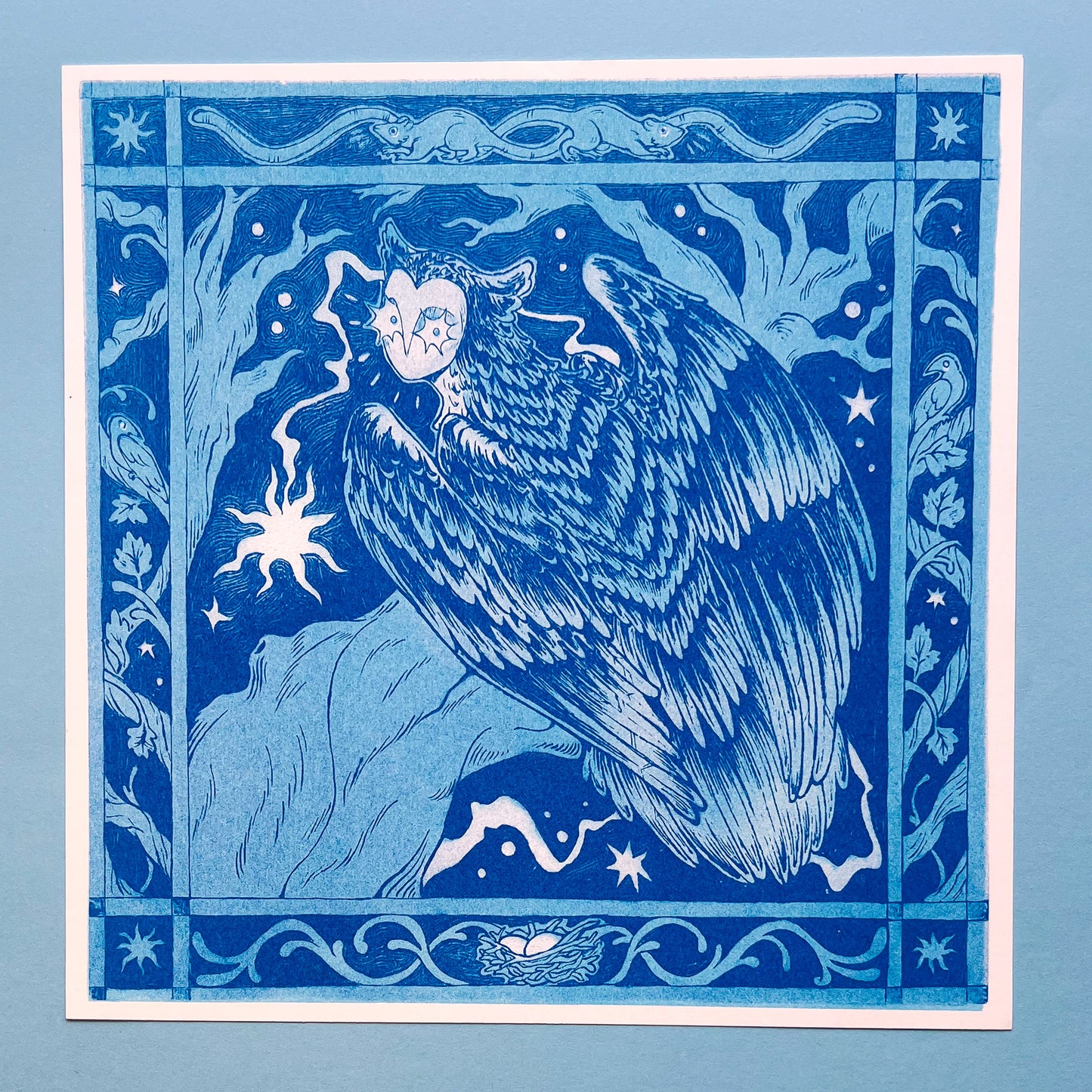 Harpy Riso Print