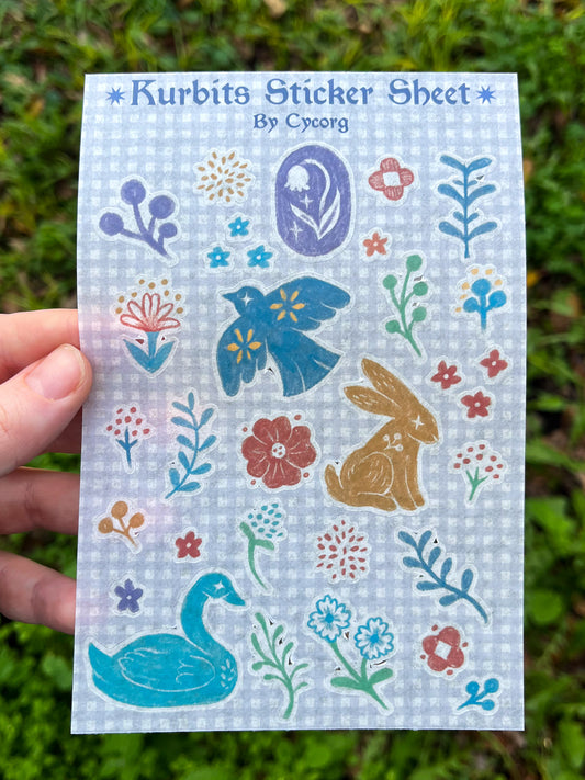 Kurbits Sticker Sheet