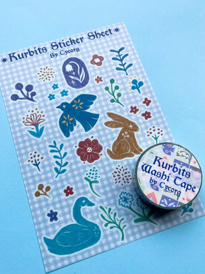 Kurbits Sticker Sheet