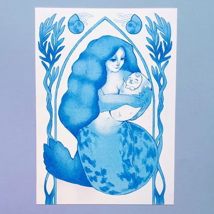 Selkie Riso Print